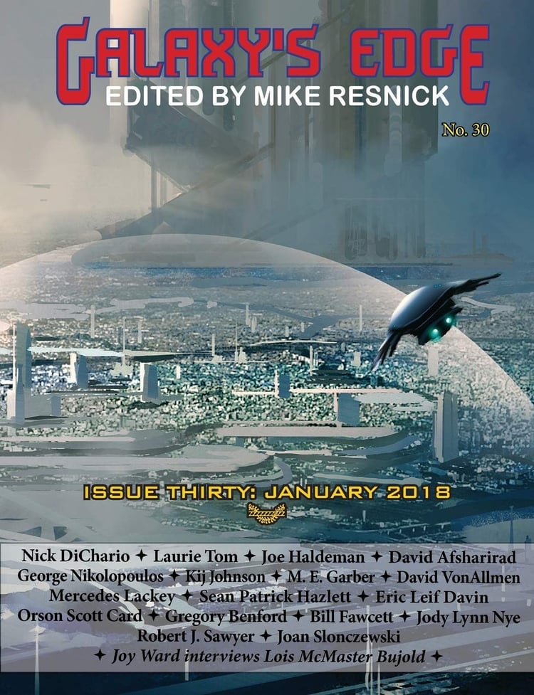 Galaxy's Edge Magazine Issue 30, January 2018