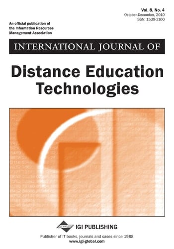 International Journal of Distance Education Technologies, Issue 4