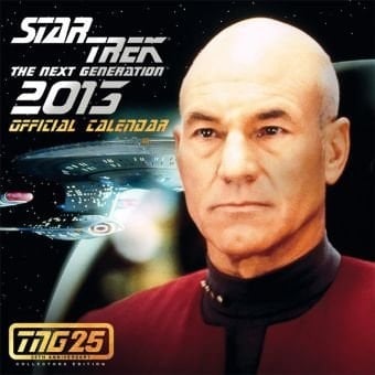 Star Trek 25th Anniversary Edition: the Next Generation 2013 Official Calendar