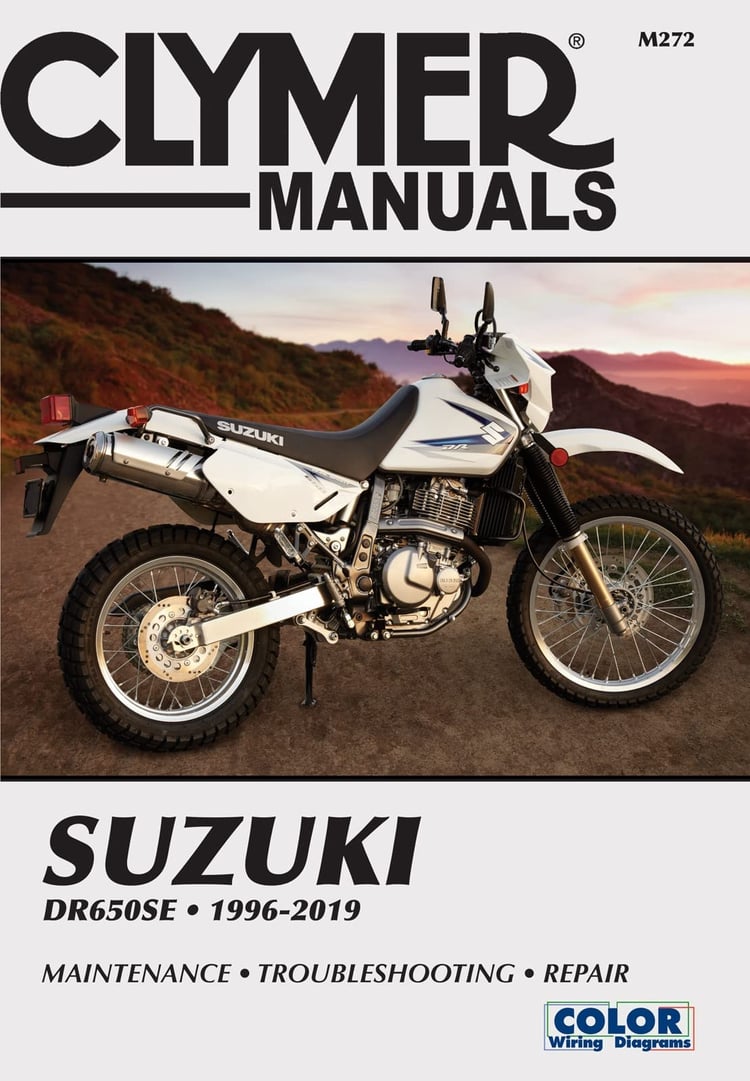 Suzuki DR650SE Clymer Manual 1996 - 2019: Maintenance * Troubleshooting * Repair