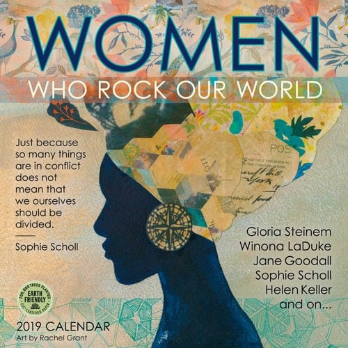 Women Who Rock Our World 2019 Wall Calendar