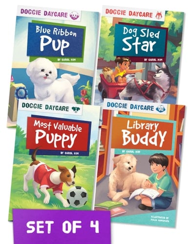 Doggie Daycare (Set Of 4)