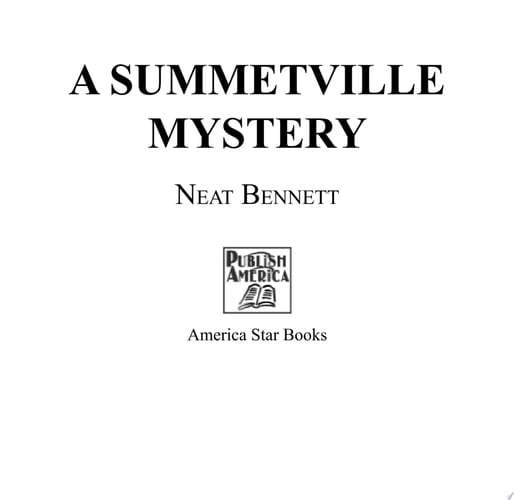 A Summetville Mystery