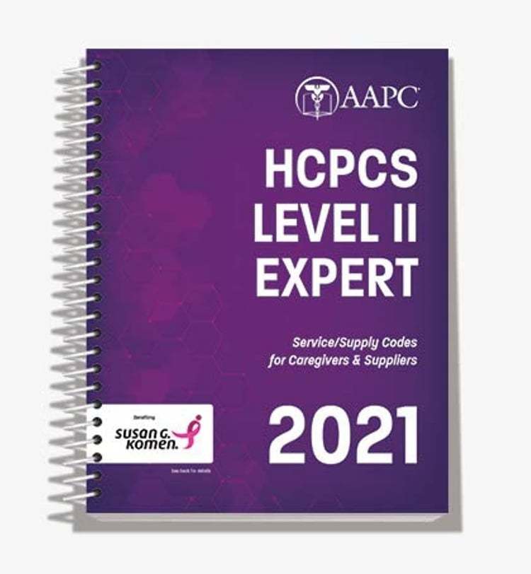 2021 HCPCS Level II Expert Service/Supply Codes for Caregivers & Suppliers