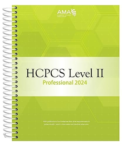 HCPCS 2024 Level II Professional Edition