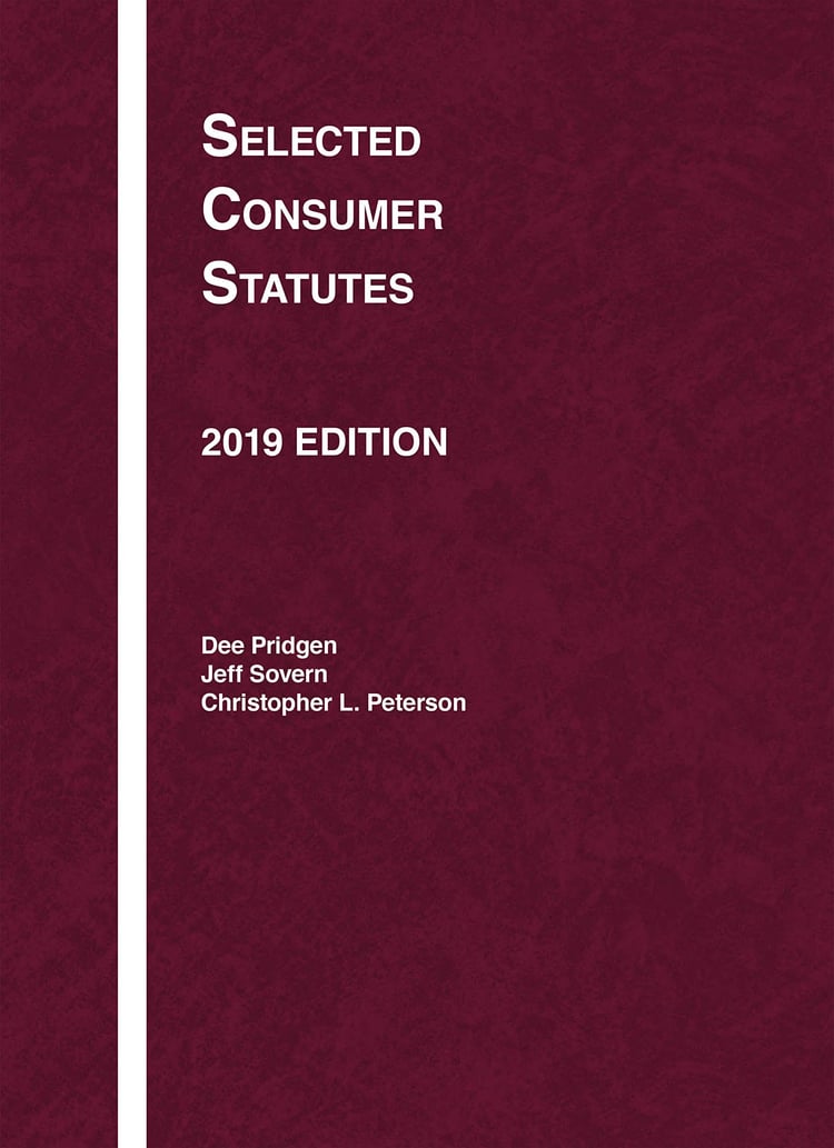 Selected Consumer Statutes 2019
