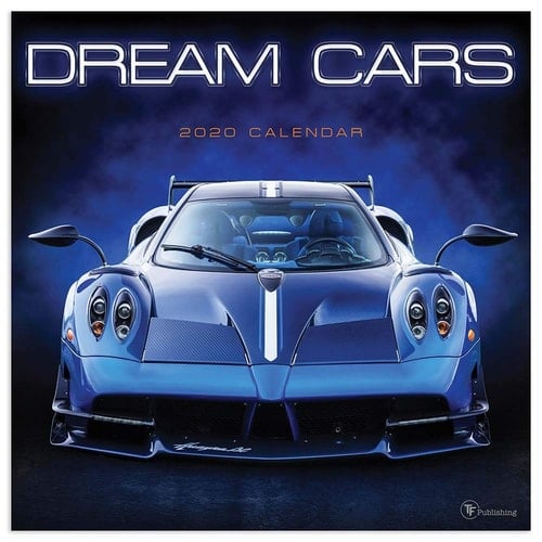 2020 Dream Cars Wall Calendar