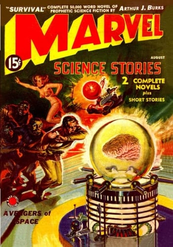 Marvel Science Stories, August 1938