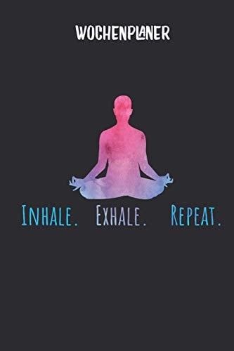 Wochenplaner Mit Buddha in Lotussitz Terminplaner I DIN A5 I 120 Seiten I Universaler Wochenkalender I Organizer I Kalender