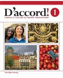 D'accord 1 2015 Student Edition with Supersite Plus (ebook) Code