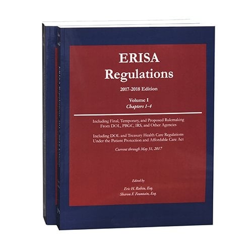 ERISA Regulations, 2017-2018