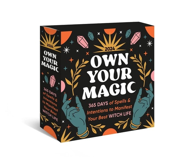 2024 Own Your Magic Boxed Calendar: 365 Days of Positive Manifestation and Witchy Self Care (Daily Desk Gift)