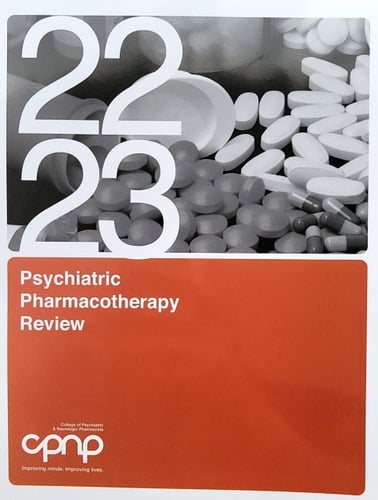 2022-2023 Psychiatric Pharmacotherapy Review