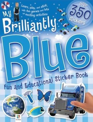 My Brilliantly Blue Sticker Book