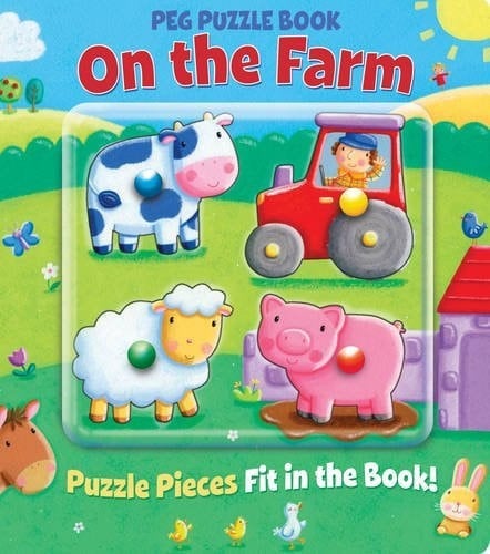 On the Farm Peg Puzzle Book