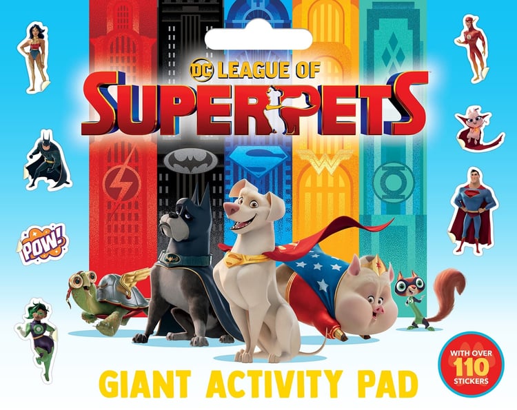League of Super-Pets: Giant Activity Pad (Dc Comics)