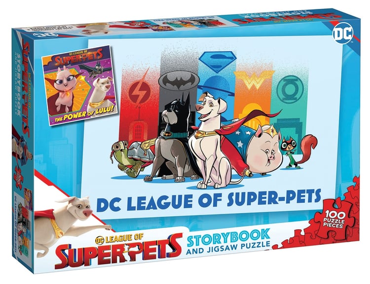 League of Super-Pets: Storybook and Jigsaw Puzzle (Dc Comics: 100 Pieces)