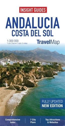 Andalucia and Costa Del Sol - Insight Guides Travel Map