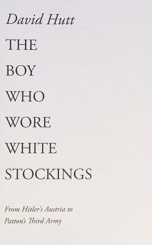 The Boy Who Wore White Stockings