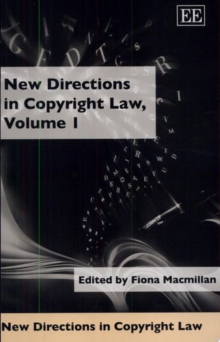 New Directions in Copyright Law