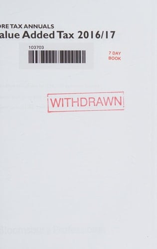 VAT 2016/17