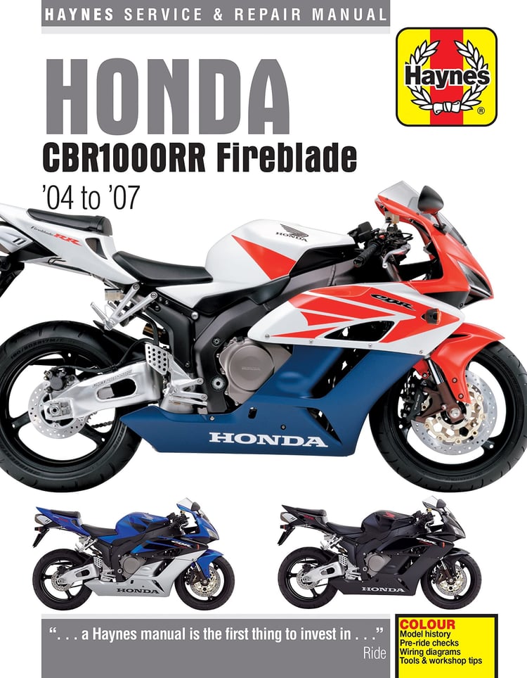 Honda CBR1000RR Fireblade, '04-'07