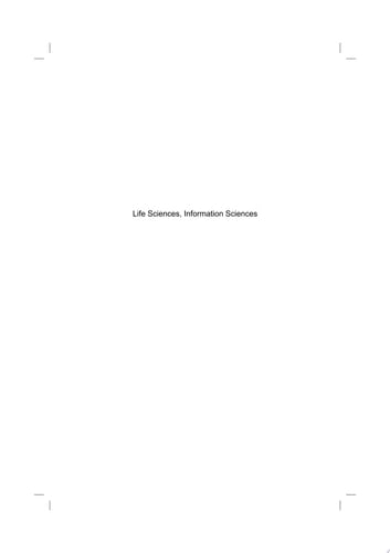 Life Sciences, Information Sciences