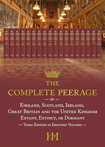 The Complete Peerage Ab-Adam to Ayr