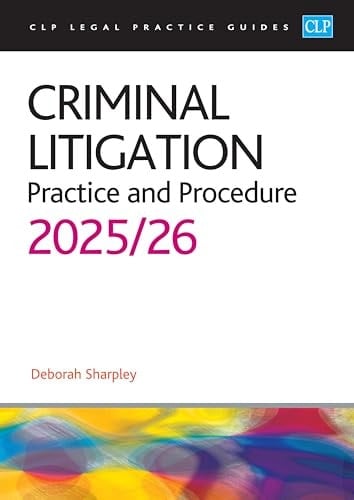 Criminal Litigation: 2025/26