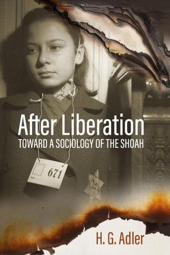 After Liberation Toward a Sociology of the ShoahSelected Essays