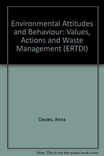 Environmental Attitudes and Behaviour Values, Actions and Waste Management (2001-MS-SE2-M1) : Synthesis Report