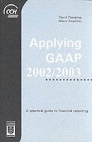 Applying GAAP: 2002/2003