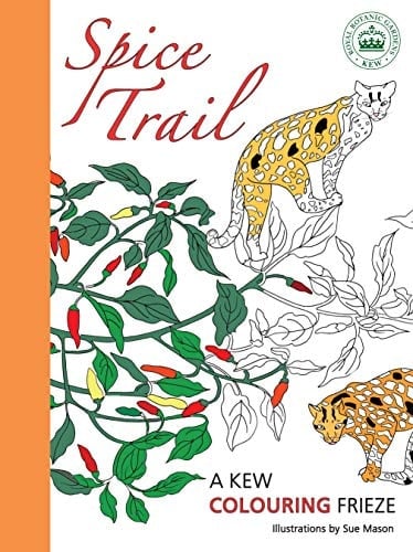 Spice Trail A Kew Colouring Frieze