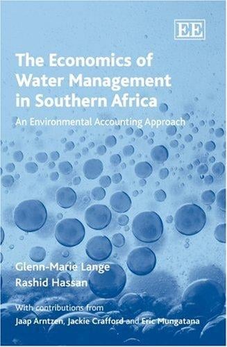 economics of water management in Southern Africa: an environmental accounting approach