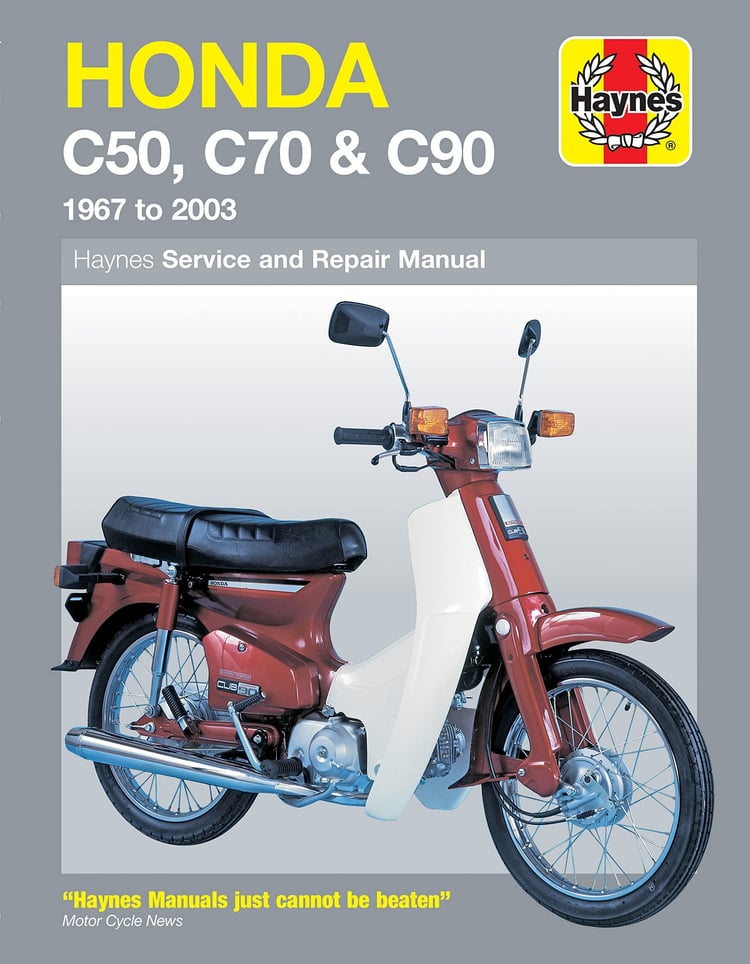 Honda C50, C70 & C90 1967 to 2003