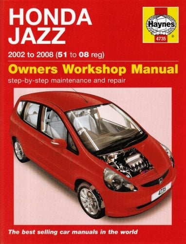 Honda Jazz Owners Workshop Manual