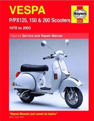 Vespa Ppx125 150 200 Service And Repair Manual