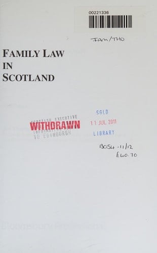 Family Law in Scotland