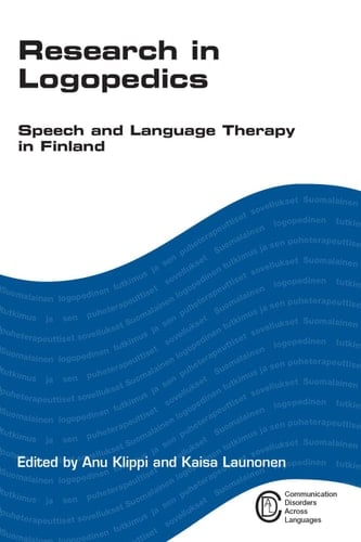 Research in Logopedics (Communication Disorders Across Languages)