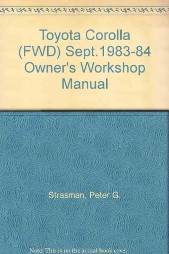 Toyota Corolla Owners Workshop Manual