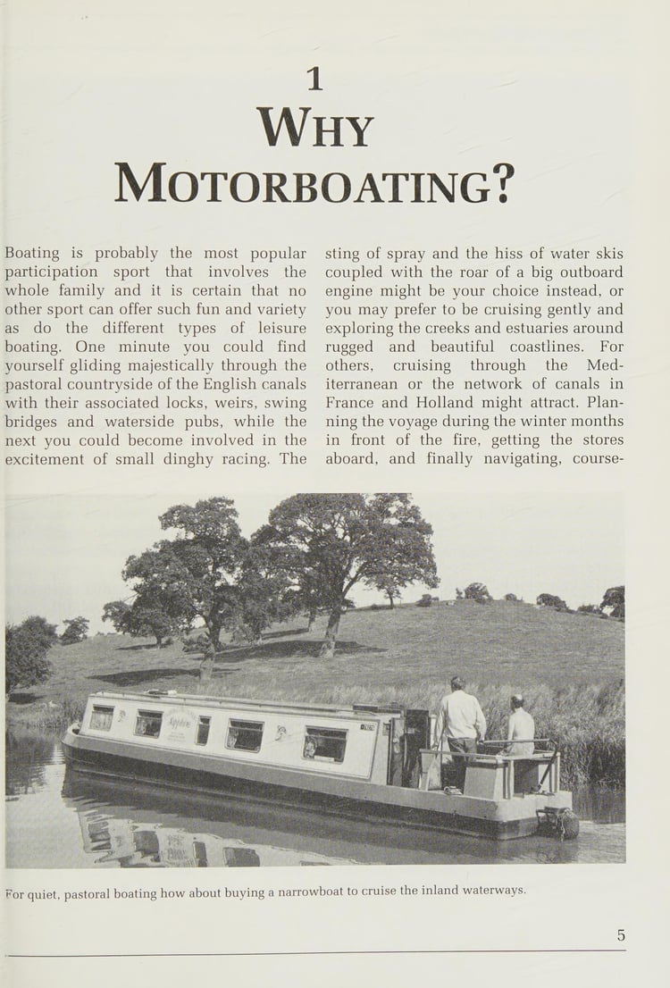 Motor-boating