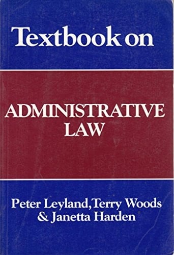 Textbook on Administrative Law