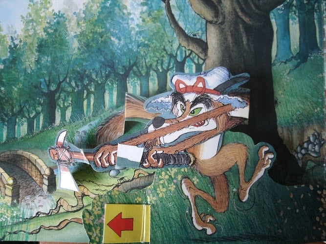 Mrs. Wolf A 3-dimensional Picture Book