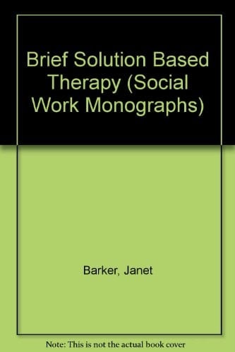Brief Solution Based Therapy