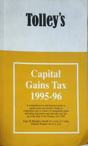 Tolley's Capital Gains Tax, 1995-96