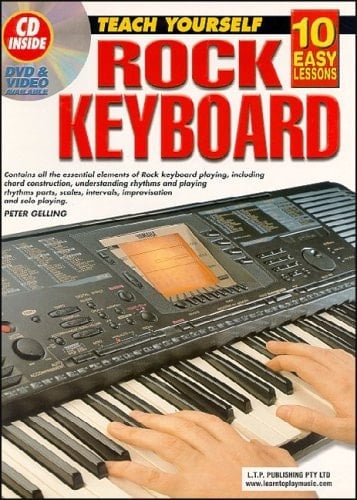10 Easy Lessons Rock Keyboard