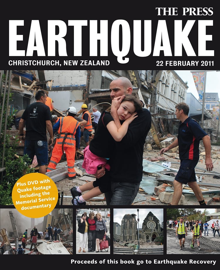 Earthquake Christchurch, New Zealand, 22 February 2011