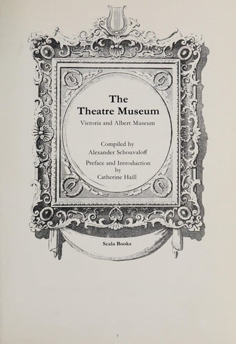 The Theatre Museum, London