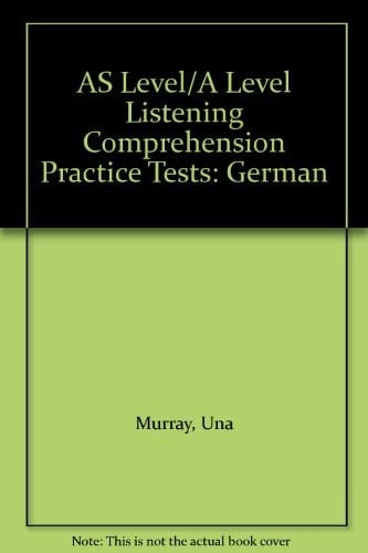 AS/A level listening comprehension practice tests 2003 German