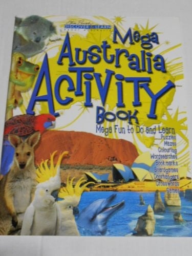 Mega Australia Activity Book Sticker Activity Books
